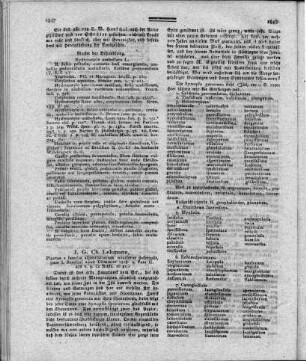 Plantae e familia asperifoliarum nuciferae / Descripsit Ioannes Georgius Christianus Lehmann. - Berolini : Dümmler. - Pars I u. II, 1818