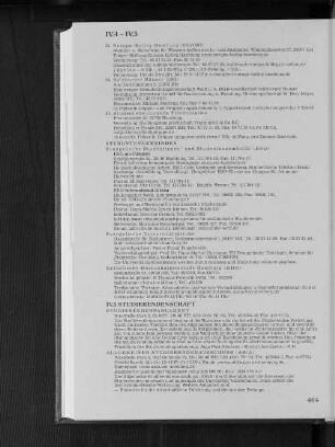 IV.5 Studierendenschaft