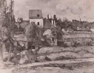 Die Mühle an der Couleuvre bei Pontoise / La moulin sur la Couleuvre à Pontoise