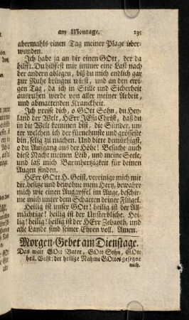 235-243, ... am Dienstage