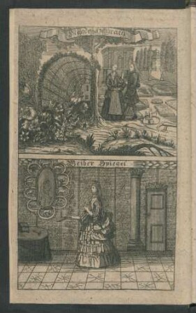 Magde-Heyrath. Weiber Spiegel