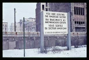 Grenze Zimmerstr. 31.12.62.