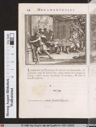 Lycaon en Loup.