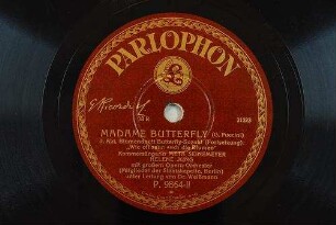 Madame Butterfly : II. Akt, Blumenduett Butterfly-Suzuk (Fortsetzung): "Wie oft sahn euch die Blumen" / (G. Puccini)