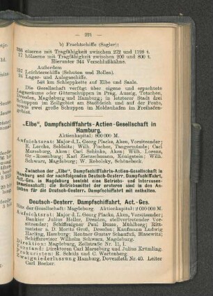 Deutsch-Oesterr. Dampfschiffahrt, Act.-Ges.