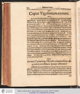 Ad Caput Vigesimum nonum.