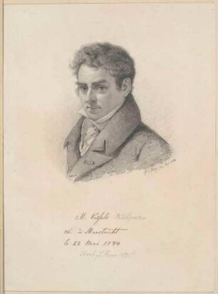 Bildnis Kessels, Mathieu (1784-1836), Bildhauer
