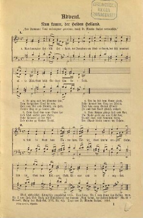 Choralbuch : für evang. Kirchenchöre