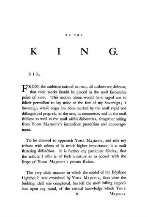 To The King.