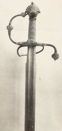 Rapier: Gefäß und Klingenansatz