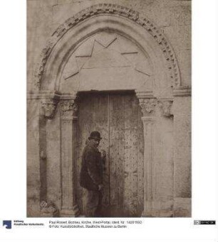 Bonlieu, Kirche, West-Portal