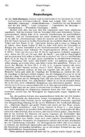 212-224, IV. Besprechungen