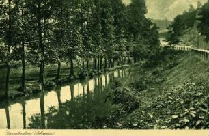Triebischtal-Semmelsberg. "Auf dem Wege nach der Preiskermühle", Sächsische Heimatschutzpostkarte
