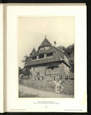 Villa in Heidelberg, Graimbergweg 2.