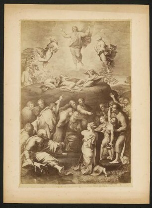 Transfiguration (Verklärung Christi), Vatikanische Museen, Rom: Ansicht des Gemäldes von Raffael