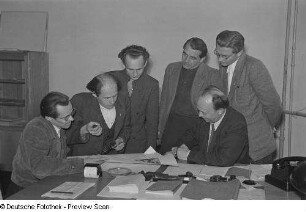 Besprechung des Verbands Bildender Künstler Leipzig