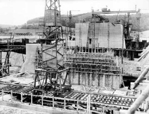 Baustelle Staustufe Limbach/Main