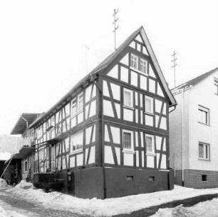 Fachwerkwohnhaus; Nidda, Landwehrstraße 33