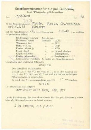 Böpple, Gustav