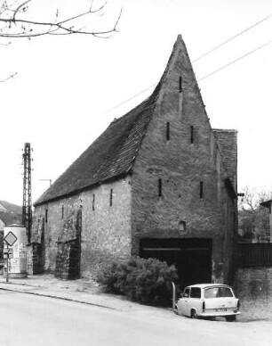 Bautzen, Seidauer Straße 33. Nebengebäude (um 1800). Straßenansicht