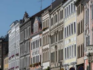 Fassaden barocker Häuser am Obermarkt