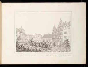 Heidelberg, Schlosshof von Osten gesehen