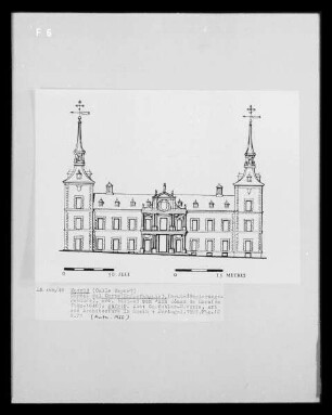 Das Cárcel de Corte in Madrid: Aufriss