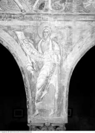 Südwand, Arkadenzwickel, Der Prophet Sacharja