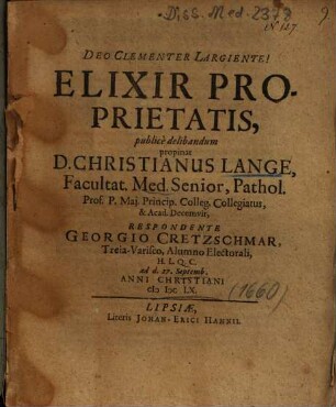Elixir Proprietatis