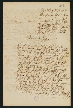 95-98, Brief vom 29. Juni 1869