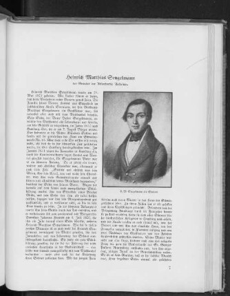 Heinrich Matthias Sengelmann der Gründer der Alsterdorfer Anstalten.