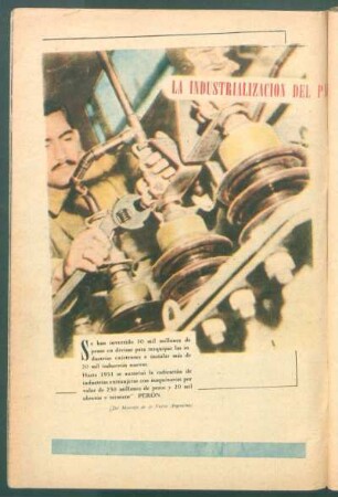 La industrialización del pais