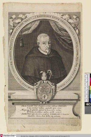 [Johann Baptist, Abt von St. Emmeran zu Regensburg]