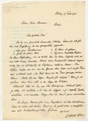 Brief an Hans Hermann : 17.02.1910