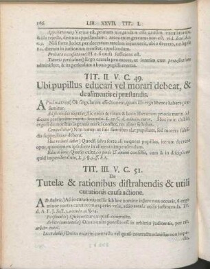 Tit. III. V. C. 51. De Tutelæ & rationibus distrahendis & utili curationis causa actione.