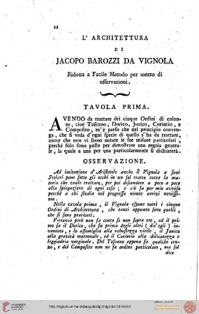 L'architettura di Jacopo Barozzi da Vignola