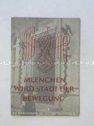 Monatsheft für den BDM über die Verbindung zwischen München und der NSDAP