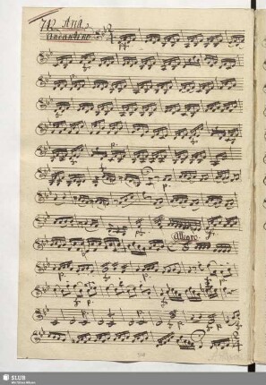 742. Aria: Belle luci vezzosette / Naumann, J.G.