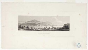 Heidelberg, Stadt, Schloss und Alte Brücke von Nordosten, Panorama