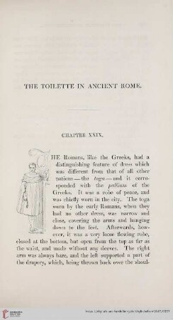 The toilette in ancient Rome