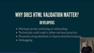 HTML5 validation with HTML-validate: Why validation matters and how HTML-validate can be used