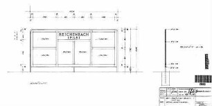 Reichenbach (Fils): Reklametafel