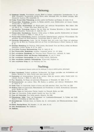 Steinzeug (Nr. 867-882)