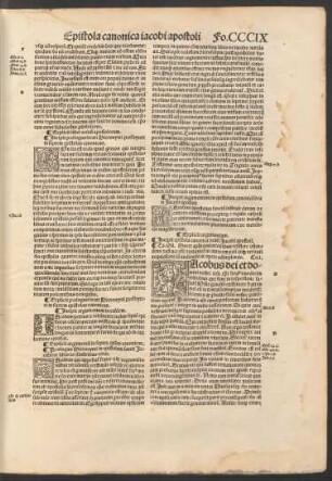 Incipit prologus beati Hieronymi presbyteri in septem epistolas canonicas.