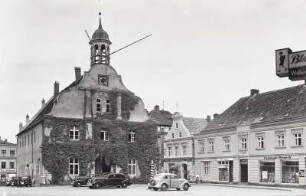 Wolgast, Rathaus : Wolgast. Rathaus. Haupteingangsfront (vom Markt)