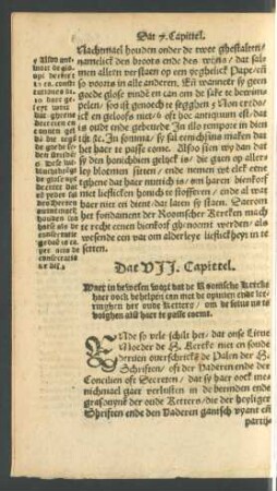Dat VII. Capittel.