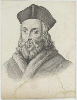 Bildnis des Hieronymus von Prag
