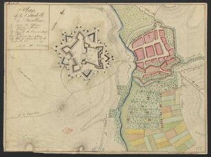 Plan de la Citadelle de Doullens