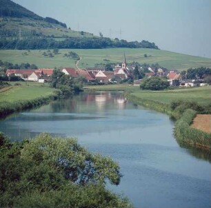 Donaueschingen. Blick über die Donau