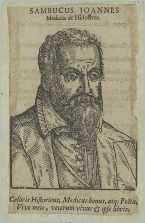 Bildnis des Johannes Sambucus